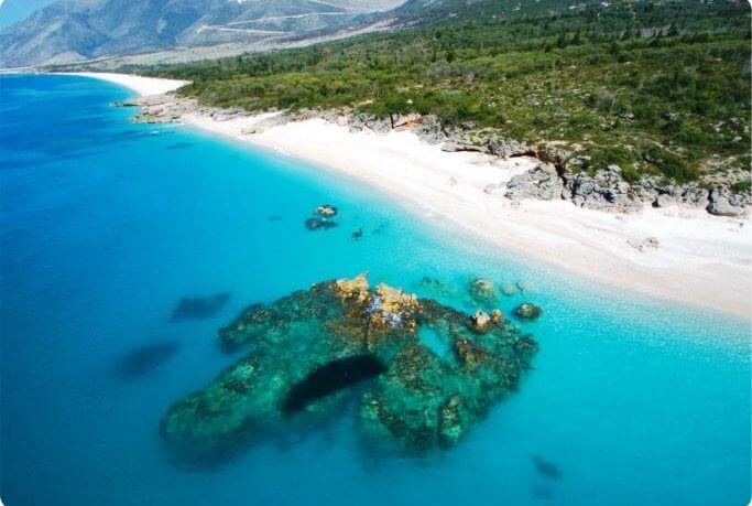 spiaggia di Jale Albania